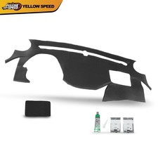 Fit For Hyundai Sonata 2011-2014 Dashboard Dash Cover Cap Overlay Black