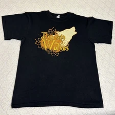 Vintage 2009 Twilight Saga New Moon Movie 2 Sided Run With Wolves Tee Men Size M