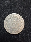 Photo of a 1890 Canada Large Cent from an eBay sale