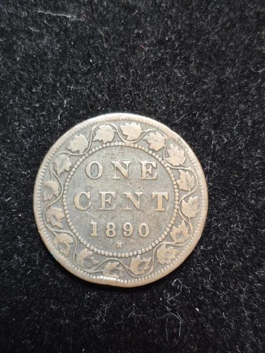 Photo of a 1890 Canada Large Cent from an eBay listing that sold on Jul 19, 2026