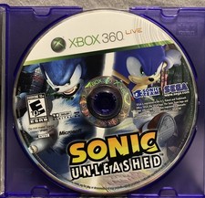 Sonic Unleashed (Microsoft Xbox 360) Disc Only Tested Working Free Shipping
