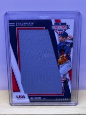 2019 Stars & Stripes USA Baseball Collegiate Jumbo Patch Max Meyer 212/299