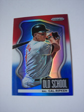 2022 Panini Prizm red white & blue Old School Cal Ripken Jr card #OS-5 GEM