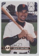 2001 Keebler San Francisco Giants Stadium Giveaway Benito Santiago #8 0b0