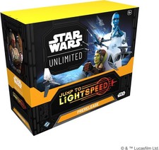 Asmodee Star Wars: Unlimited TCG Jump to Lightspeed PRERELEASE Box - Includes 6