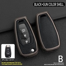 For Chevrolet Cruze Spark Trax Trailblazer Leather Car Key Fob Case Cover Parts
