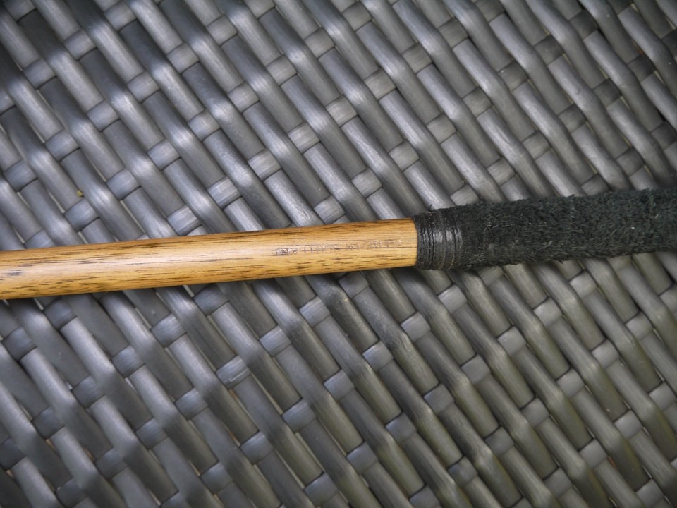 Ancienne Semelle à Bride Maxwell En Hickory – Wedge Mashie Scotland Vintage Pour Droitier