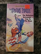 BRAND NEW The Addams Family Reluctant Astronauts 1993 VHS Hanna-Barbera Animated