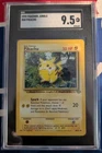 Pokemon Jungle Unlimited Pikachu 60 Graded SGC 9.5