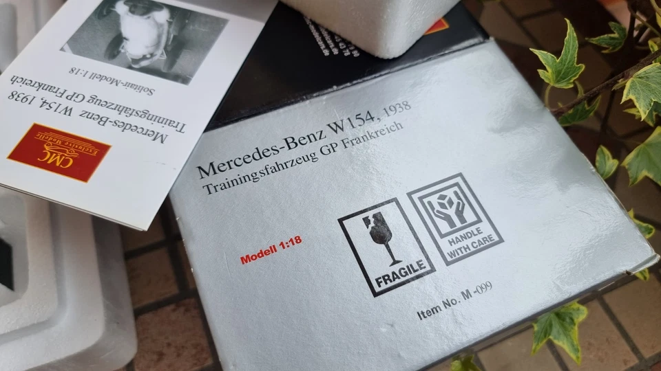 CMC 1/18 Scala Diecast M-099 Mercedes Benz W 154 - Immagine 3 di 3