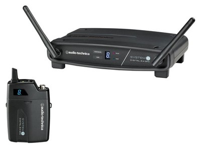 Audio-Technica ATW 1101 Bodypack Funkset Digitales Drahtlos System Taschensender