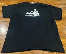 Boundary Waters Canoe Area T-Shirt Men XL Black Minnesota Camping Outdoors