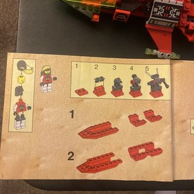 Vintage 90s Lego 6923 M-tron Space Particle Ionizer Incomplete Set