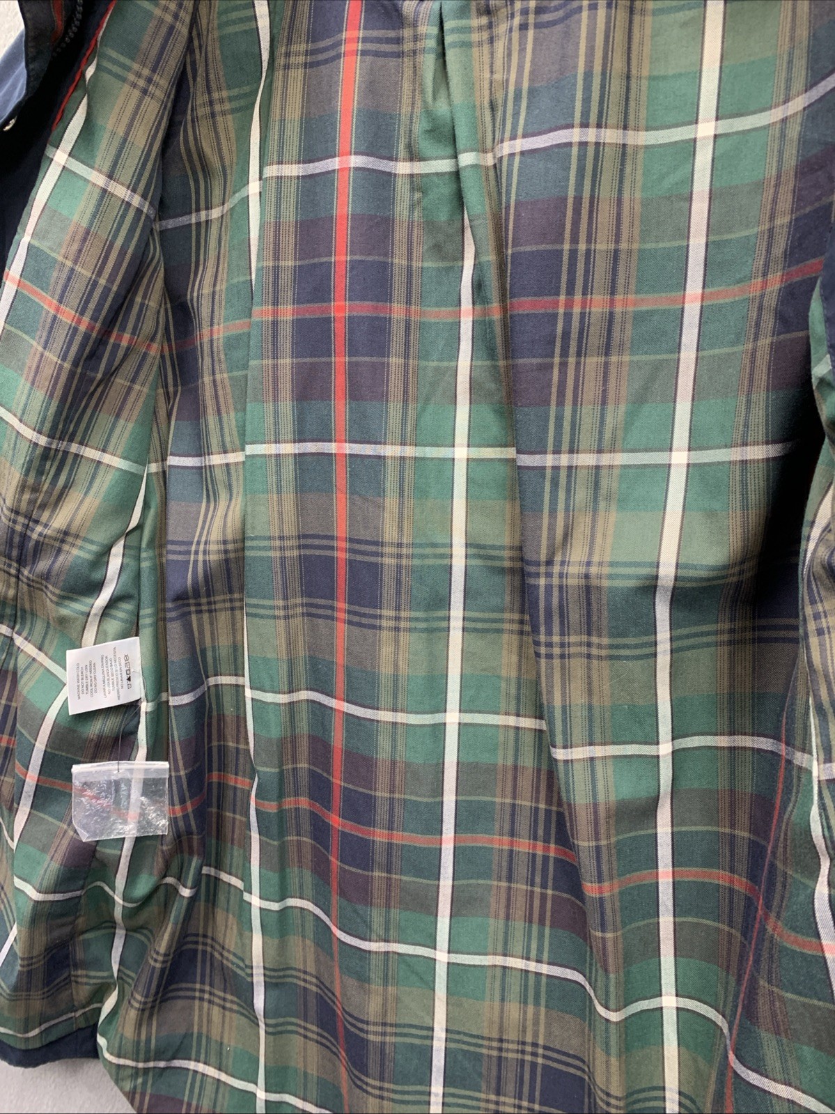 Pendleton Jacket Womens Medium Navy Overcoat Canv… - image 14