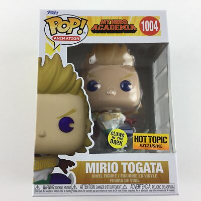 Funko Pop MIRIO TOGATA GLOW IN DARK Hot Topic Exclusive MY