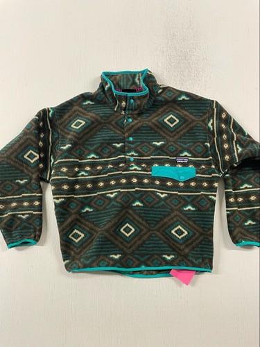 VINTAGE Patagonia Fleece Aztec Print 