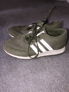 boys khaki adidas trainers