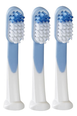 Ersatzbürstenköpfe in Herstellerqualität, 3er-Set für ultrasonex plus blau
