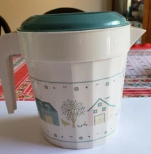 Water Pitcher 48 Oz 1.5 Qt Plastic 5.75” T X 6” Packerware