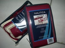 NAUTICA "LONG BEACH" 1pc EURO/PILLOW SHAMS SET NIP