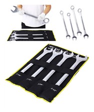 4 Combination Wrench Set Extra Large Wstorage Bag 2-18 2-14 2-38 2-12in