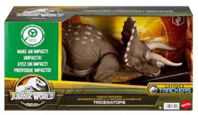 Habitat Defender Triceratops - MISB - Jurassic World Dino Trackers