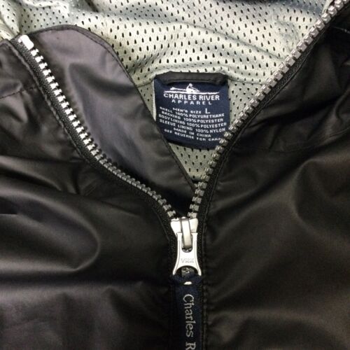 Appalachian State Mountaineer Charles River Apparel L Rain Jacket New Englander - Picture 3 of 11