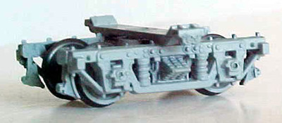 HOn3 1 pair D&RGW Narrow Gauge Passenger Car Trucks 5'0''WB, MRGS KIT # 5002A .