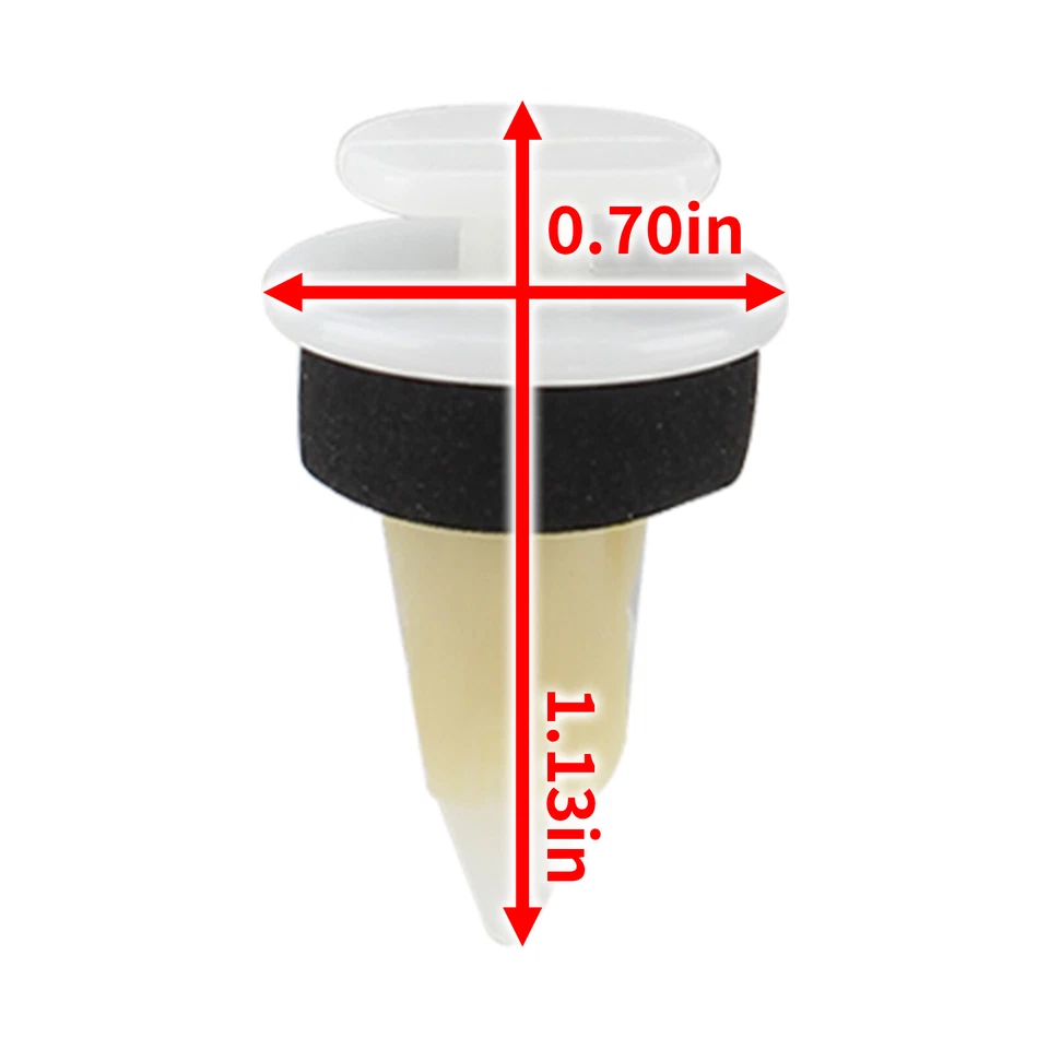 20 piezas clips de panel de moldura de puerta para 1999 2000 2001 2002 2003 Mercedes-Benz ML320 3. Foto 2 de 4