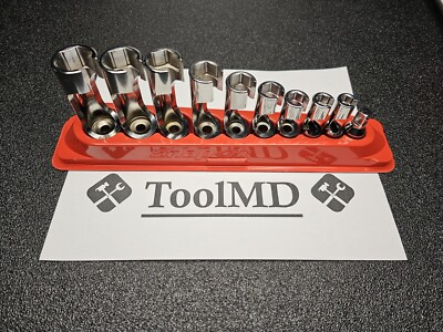 #ad Snap on Tools USA NEW 10pc 3 8quot; Drive SAE Master Flare Nut Socket Set 207FRX $684.95