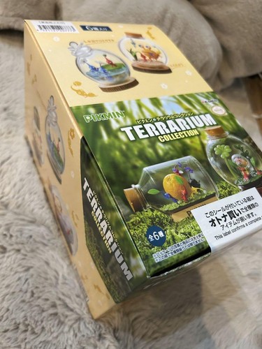 Pikmin Terrarium Collection Box Figure All 6 types Complete Set Re-ment NEW F/S - 第 1/5 張圖片