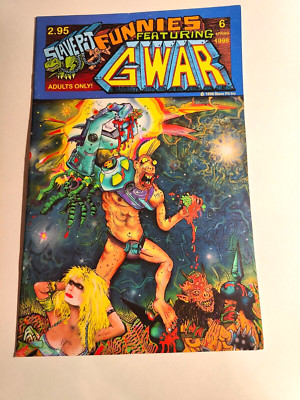 GWAR Comic Book  Slave Pit Funnies Featuring #6  1st Print 1998 RARE