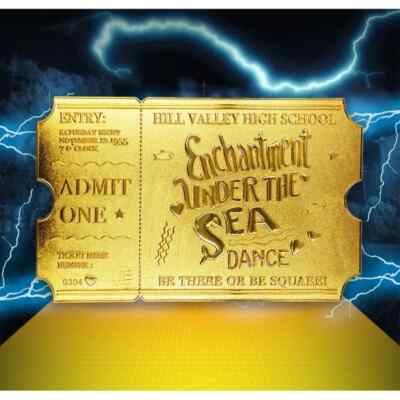 Back To The Future 24K Gold Plated Enchantment Under The Sea Dance