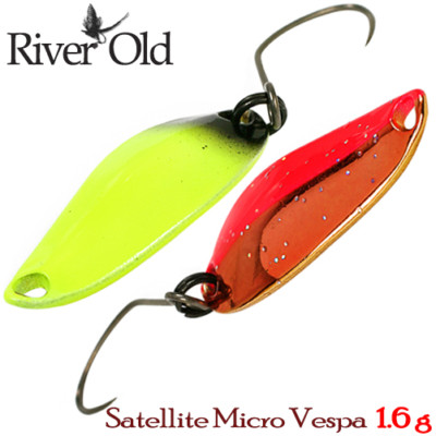 River Old Satellite Micro Vespa 1.6 g Trout Spoon Assorted