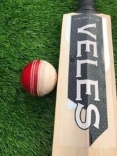 English Willow VELES SPORTS Cricket Bat Grade-1  Nature India 