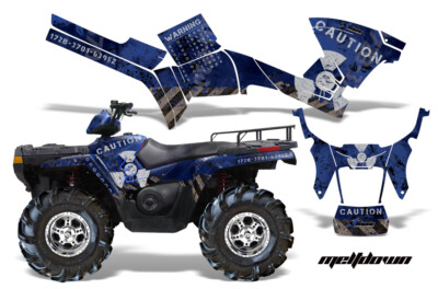 Atv Graphics Sticker Für Polaris Sportsman 500/700/800 05-10 Meltdwn S U