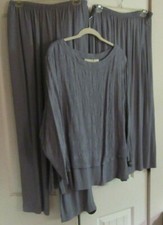 Susan Bristol Women's Coordinated 3 Piece Ensemble - 1W Top - M Pants - L Skirt