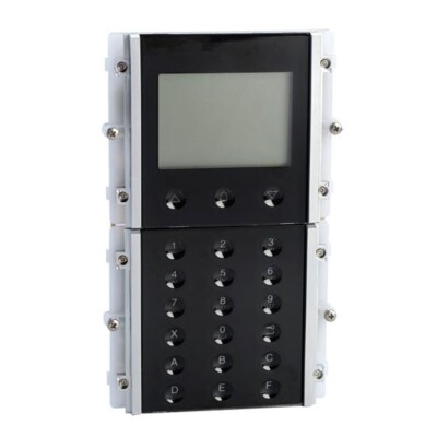 Comelit 3360A Ikall Digital Simplebus Top und VIP Sprechanlage Anrufmodul schwarz