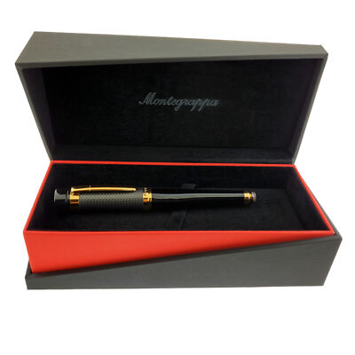 Montegrappa ISS1L2BC Formula 1 Speed Le Podium Fountain Pen 18K Gold Fine Nib
