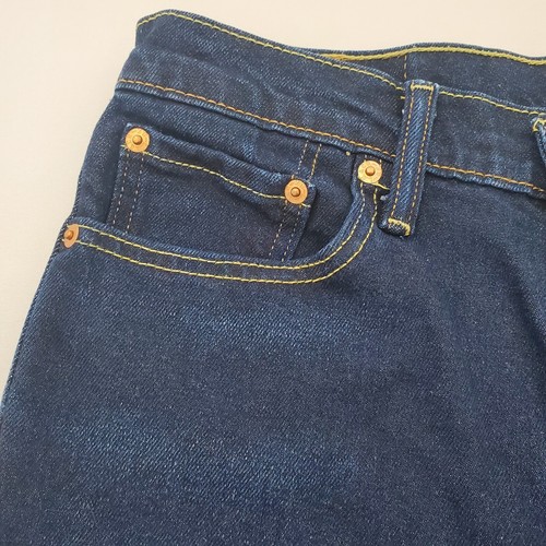 Levi's 512 30x32 Men's Jeans Dark Wash Skinny Mid Rise Slim Fit Red Tab Denim - Picture 3 of 24