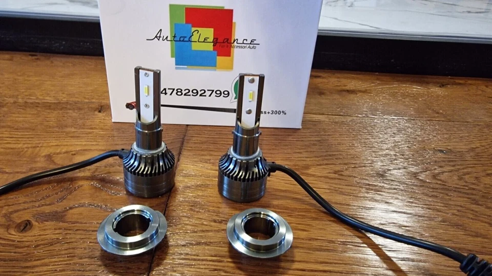 Set Full LED H7 pour Kia Sportage 3 Lumières Croisement Canbus Blanc Puissante - Photo 3/4