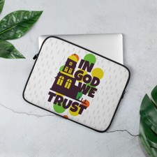 IN GOD WE TRUST Laptop Sleeve