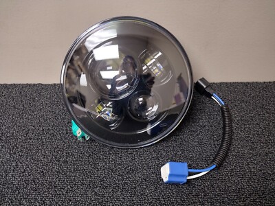 LX-LIGHT DOT APPROVED 7 INCH LED HEADLIGHT FOR YAMAHA V STAR/ROAD STAR, WRANGLER