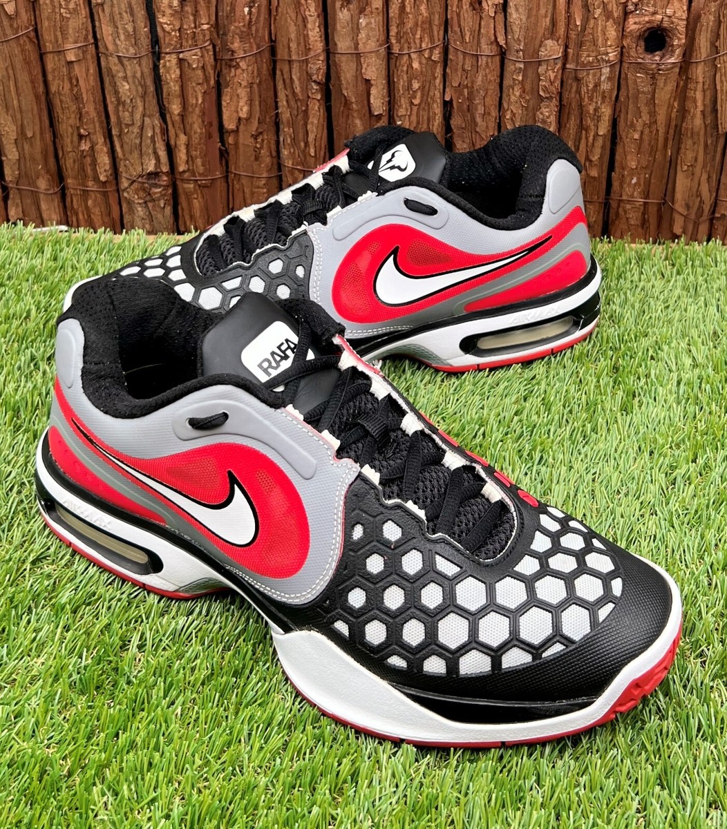 🔥RARE Rafael Nadal Nike AIR MAX COURTBALLISTEC 4.3 tennis US 8 UK