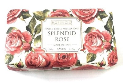 Hopificio - SPLENDED ROSE - Finest Triple Milled ITALIAN Bar Soap 9.17oz  NEW