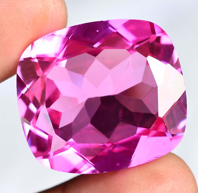 Flawless 109.35 Ct Natural Mogok Pink Ruby AGL CERTIFIED Rare Treated Gemstone