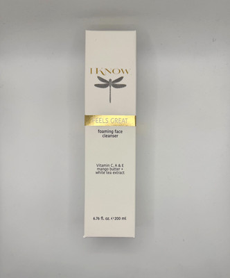 IKNOW FEELS GREAT Foaming Face Cleanser, Gentle Facial Cleanser for Deep Cleans