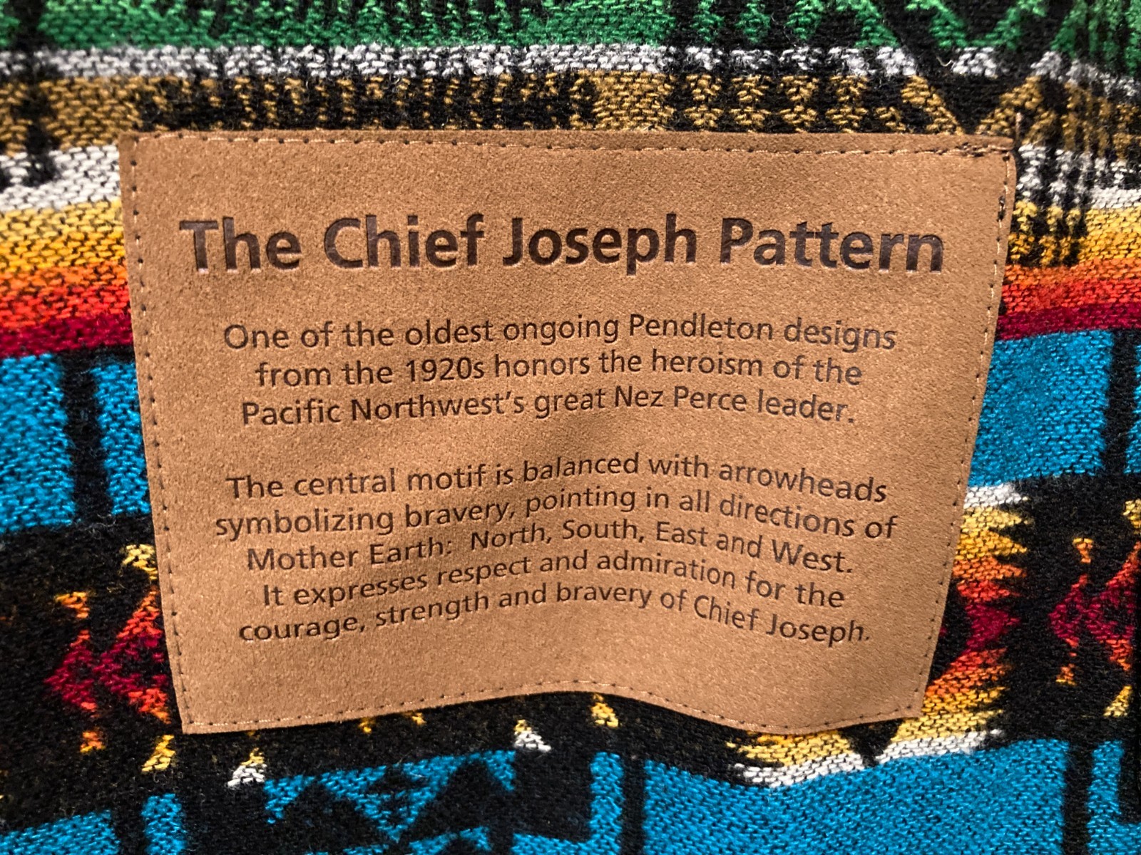 Pendleton Wool Jacket Black Chief Joseph Mens Lar… - image 10