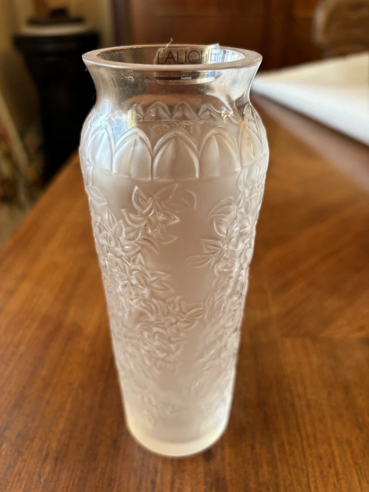 Vase cristal Lalique collection - Photo 4/4