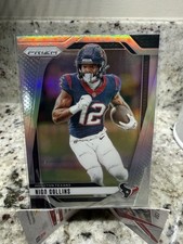 Panini 2024 Prizm Nico Collins Silver #113 Houston Texans NFL Football